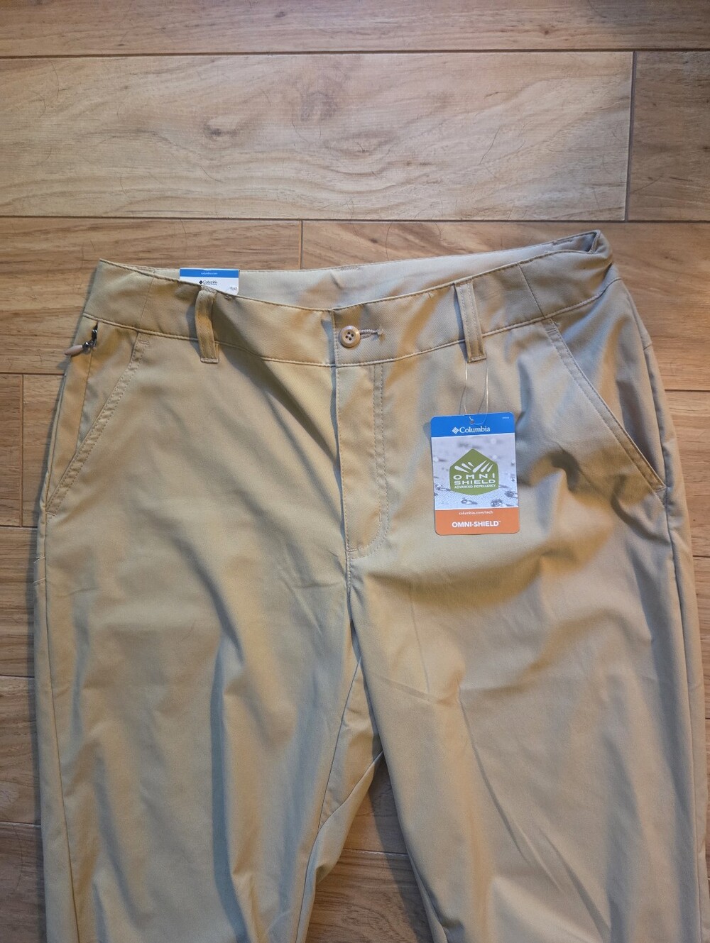 Columbia Women’s Leslie Falls Pants Size 8 Long Hiking Trail Outdoor NWT - Picture 3 of 11